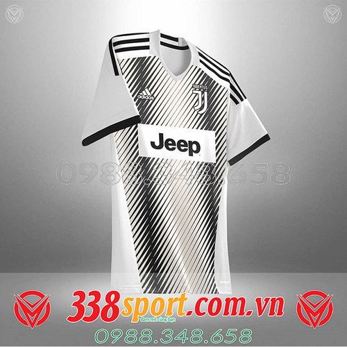 áo bóng đá Juventus màu trắng tự thiết kế