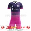 áo bóng đá tự thiết kế màu hồng tím đẹp 2020