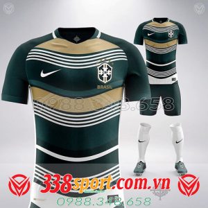 áo đấu đội tuyển Brazil tự thiết kế đẹp 2020