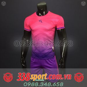 áo bóng đá không logo màu hồng giá rẻ