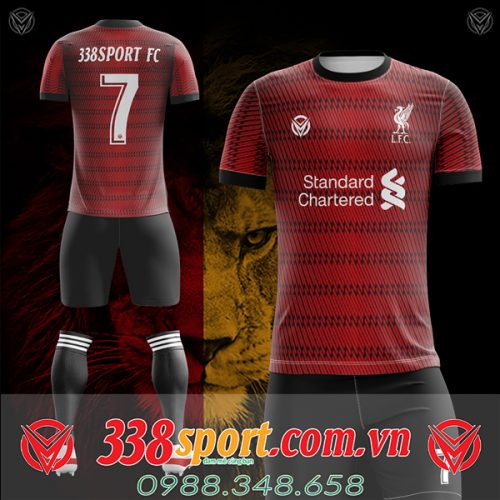 Áo bóng đá Liverpool tự thiết kế mã Liv-02