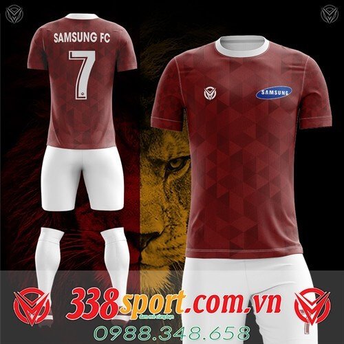 Áo bóng đá Samsung tự thiết kế