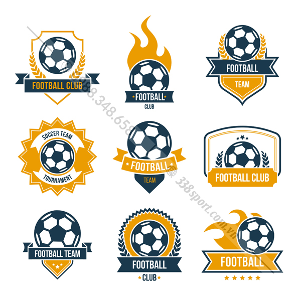 Những Mẫu Logo Bóng Đá Thiết Kế Đẹp Nhất - L15 | 338sport Shop