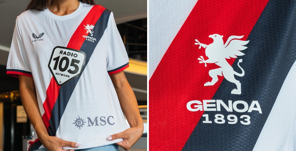 Áo thi đấu Genoa 2023 sân khách