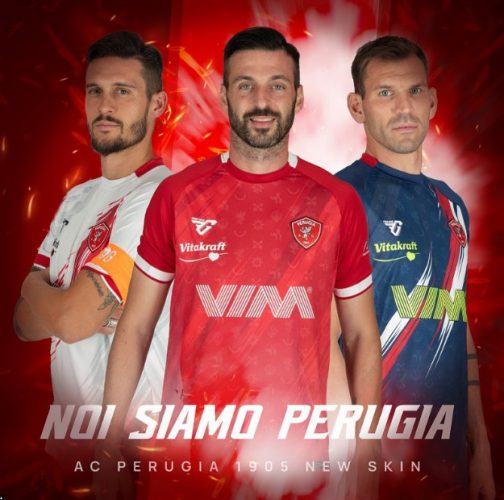Áo thi đấu Perugia 2023
