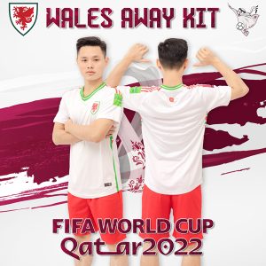 Hãy đồng hành cùng World Cup 2022 cùng với mẫu áo đội tuyển Wales sân khách tại Shop 338 Sport. Sản phẩm đẹp, chất lượng, giá cả phải chăng.