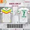 Hình ảnh Áo đội tuyển Senegal sân nhà World Cup 2022. Đây là một trong những thiết kế nằm trong bộ sưu tập áo bóng đá đội tuyển mới nhất của shop 338sport được ra mắt trước thềm mùa giải World Cup 2022. Nếu bạn yêu thích đội tuyển Senegal và là tín đồ đam mê màu trắng thì sản phẩm này sẽ là sự lựa chọn hoàn hảo nhất dành cho bạn đó. Nhanh tay liên hệ với chúng tôi để sở hữu ngay thôi nào!