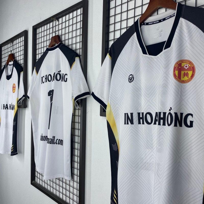 In áo thành phẩm FC Hoa Hồng