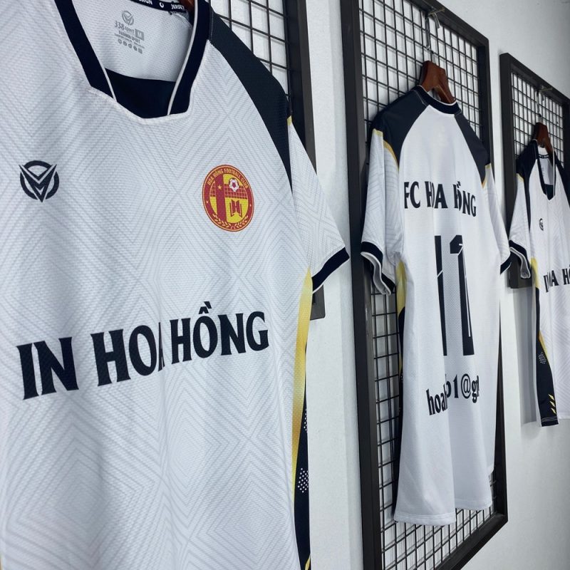 In áo thành phẩm FC Hoa Hồng