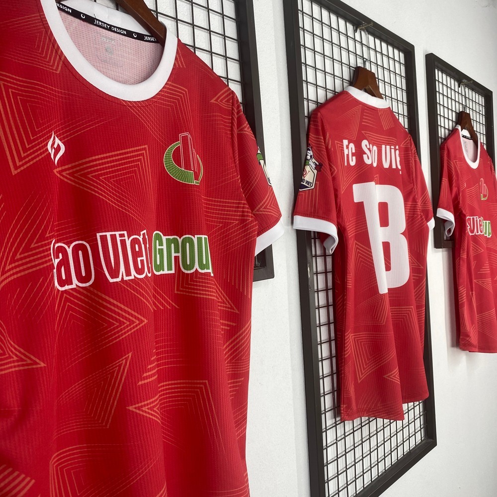 Thành phẩm áo FC Sao Việt nổi bật