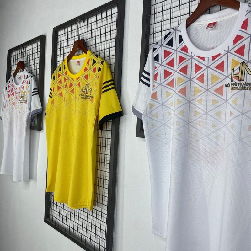 Thiết kế áo bóng đá công ty Nội Thất Hoàng Minh